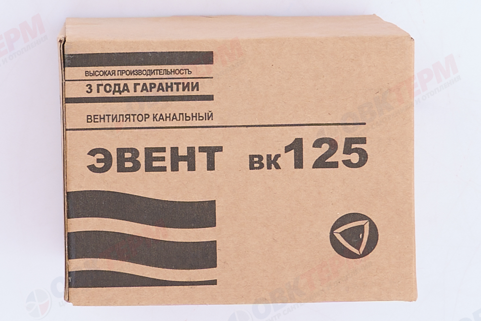 Вентилятор ВК125 Turbo осевой канальный приточно-вытяжной d125 (40шт/уп) Эвент - миниатюра №6