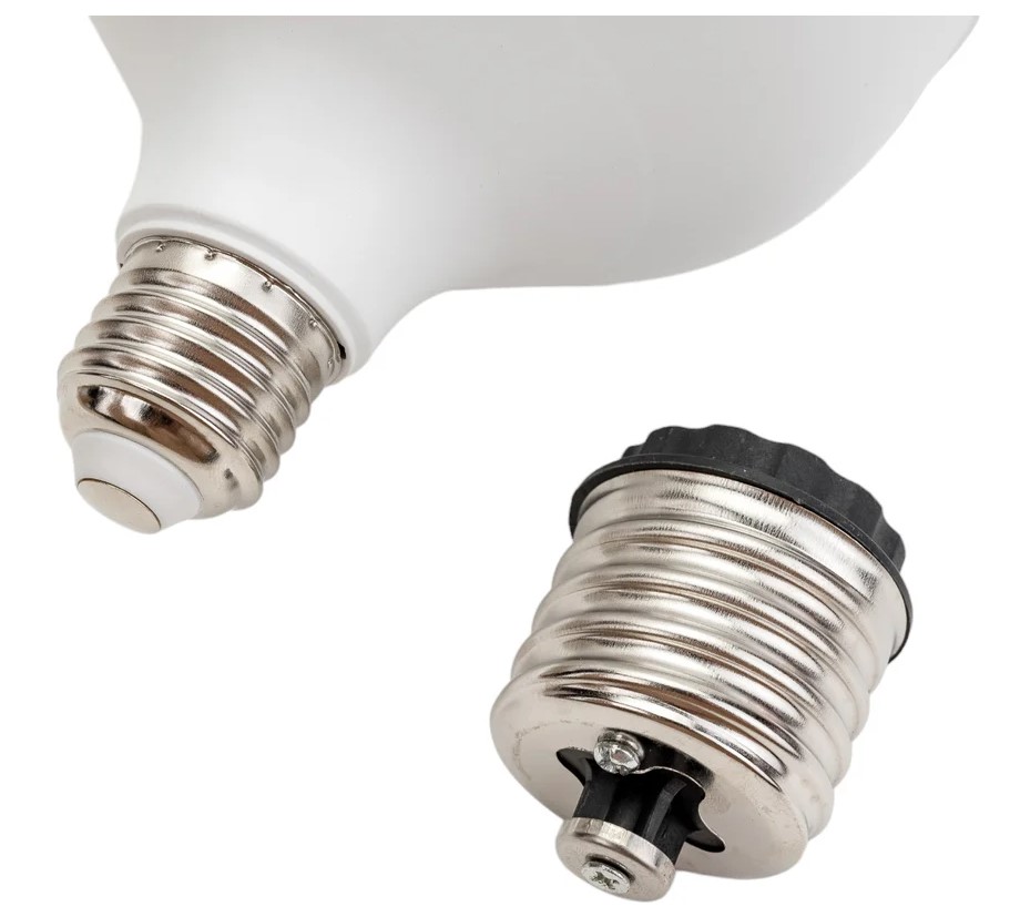 Лампа светодиодная LED-HP-PRO 50Вт цилиндр 6500К холод.бел. E27 4750лм 230В с адаптером Е40 - Изображение №2