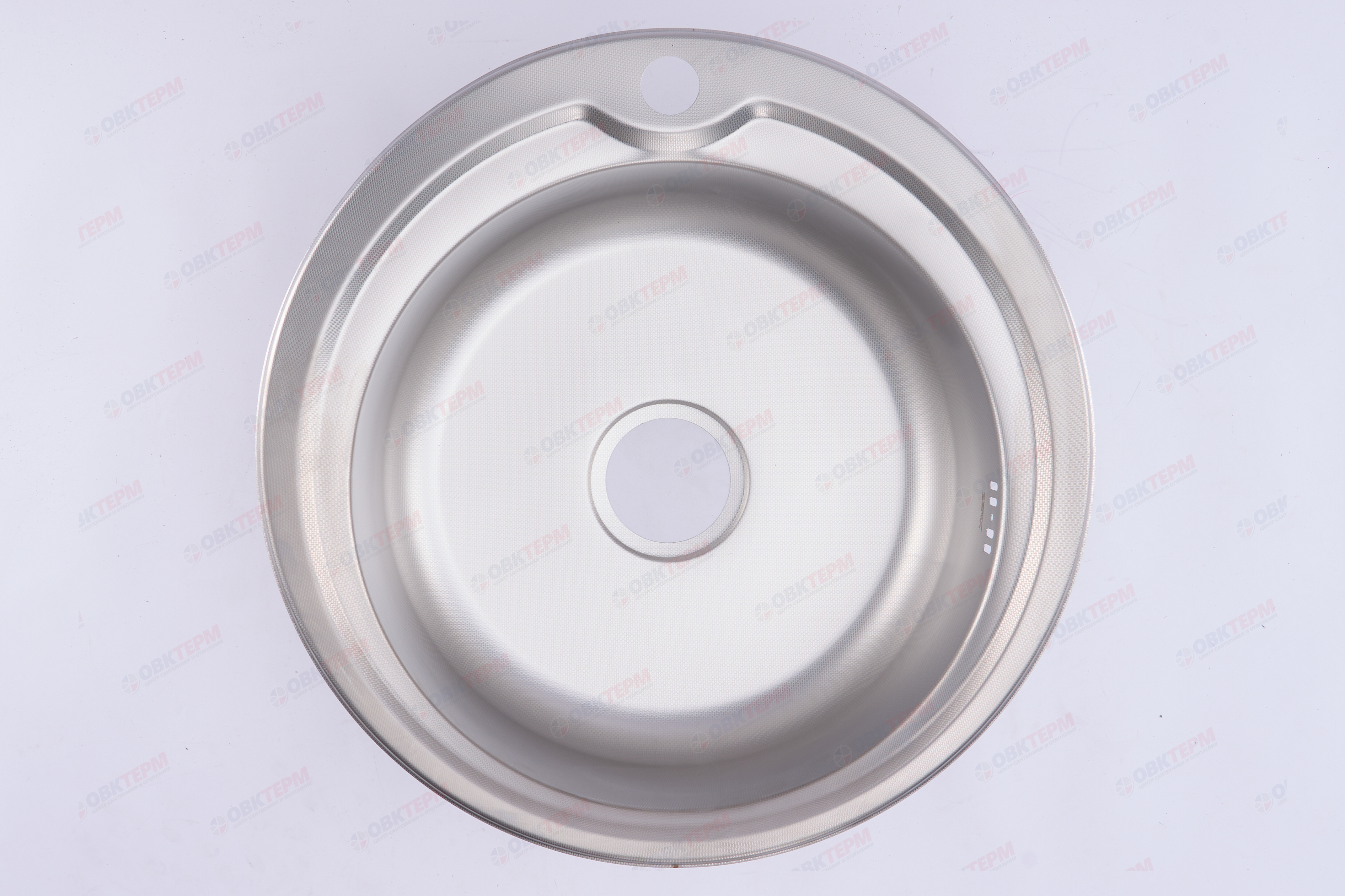 ZERIX мойка Z510-06-180D (decor) ВРЕЗНАЯ /сифон (10шт/ящ) - миниатюра №7