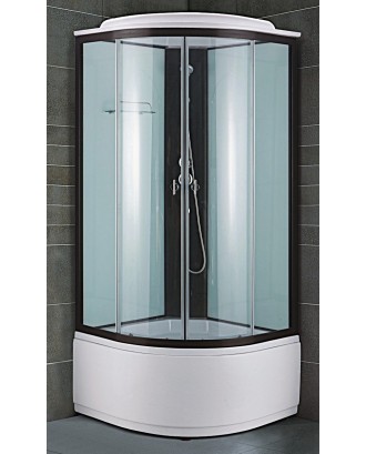 Душевая кабина ALIOTTI ALT-090W 90*90*215 (стекло 4 мм,высокий поддон) 3 места - Изображение №1