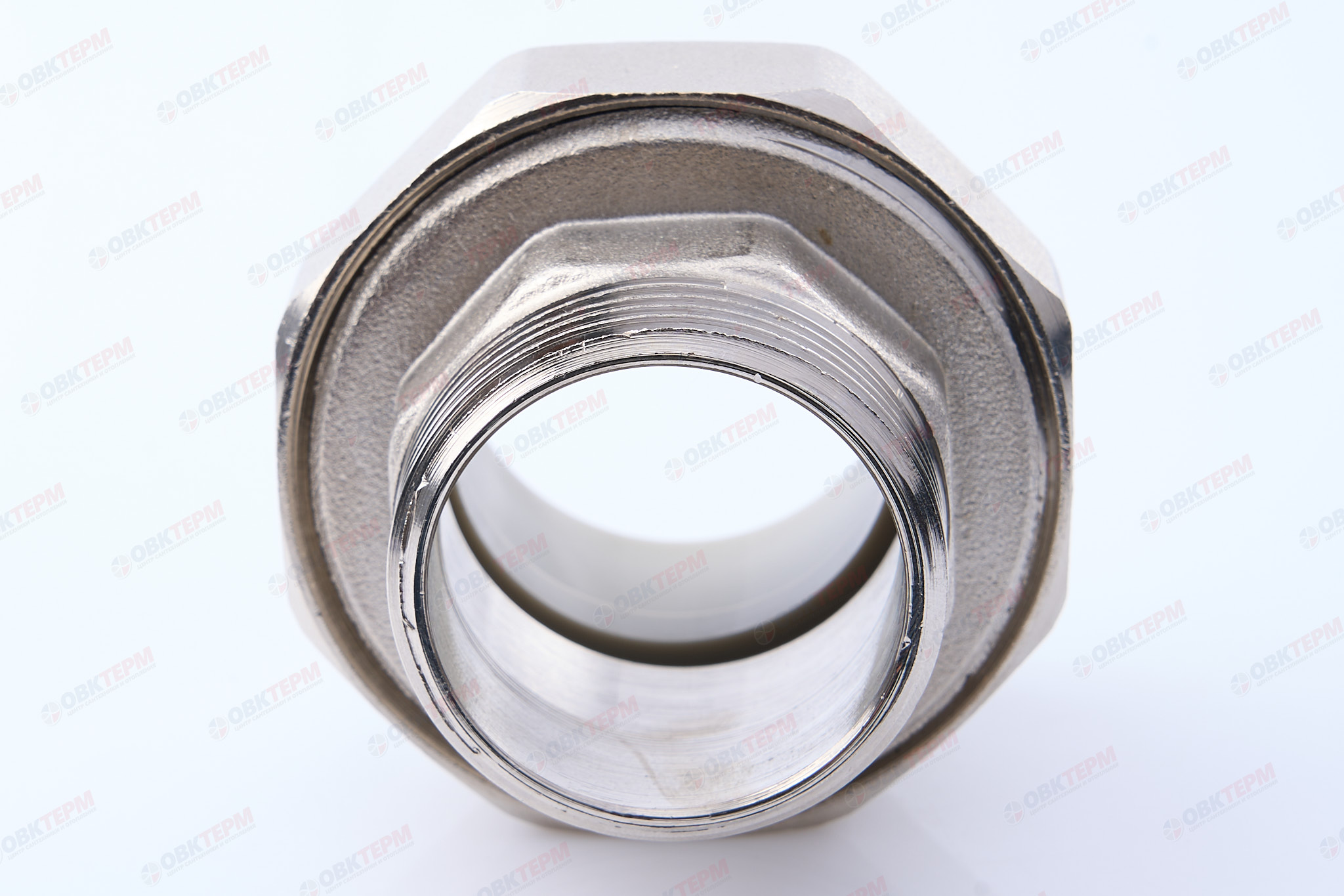Разборное соединение   40 *  1 1/4"  Н    СЕРОЕ PP-R    (RTP)    (40/5) - миниатюра №4
