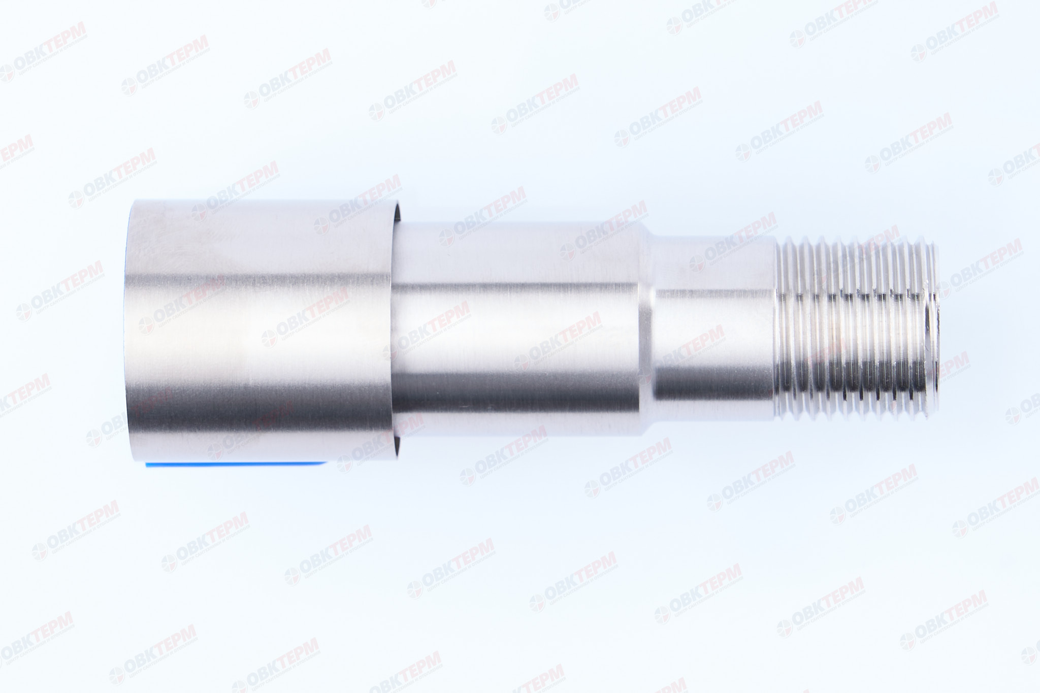 Кран для подкл. с/т приборов       TIM      1/2" - 1/2", НЕРЖ.  круглый   (1шт/60ящ) - миниатюра №7