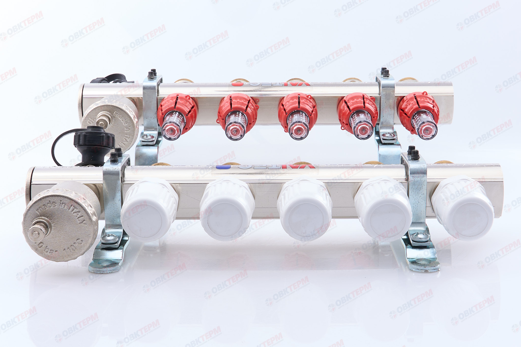 Коллект. группа  Valtec со встр. расход. в сборе  1*5 вых. Еврок.3/4 - миниатюра №9