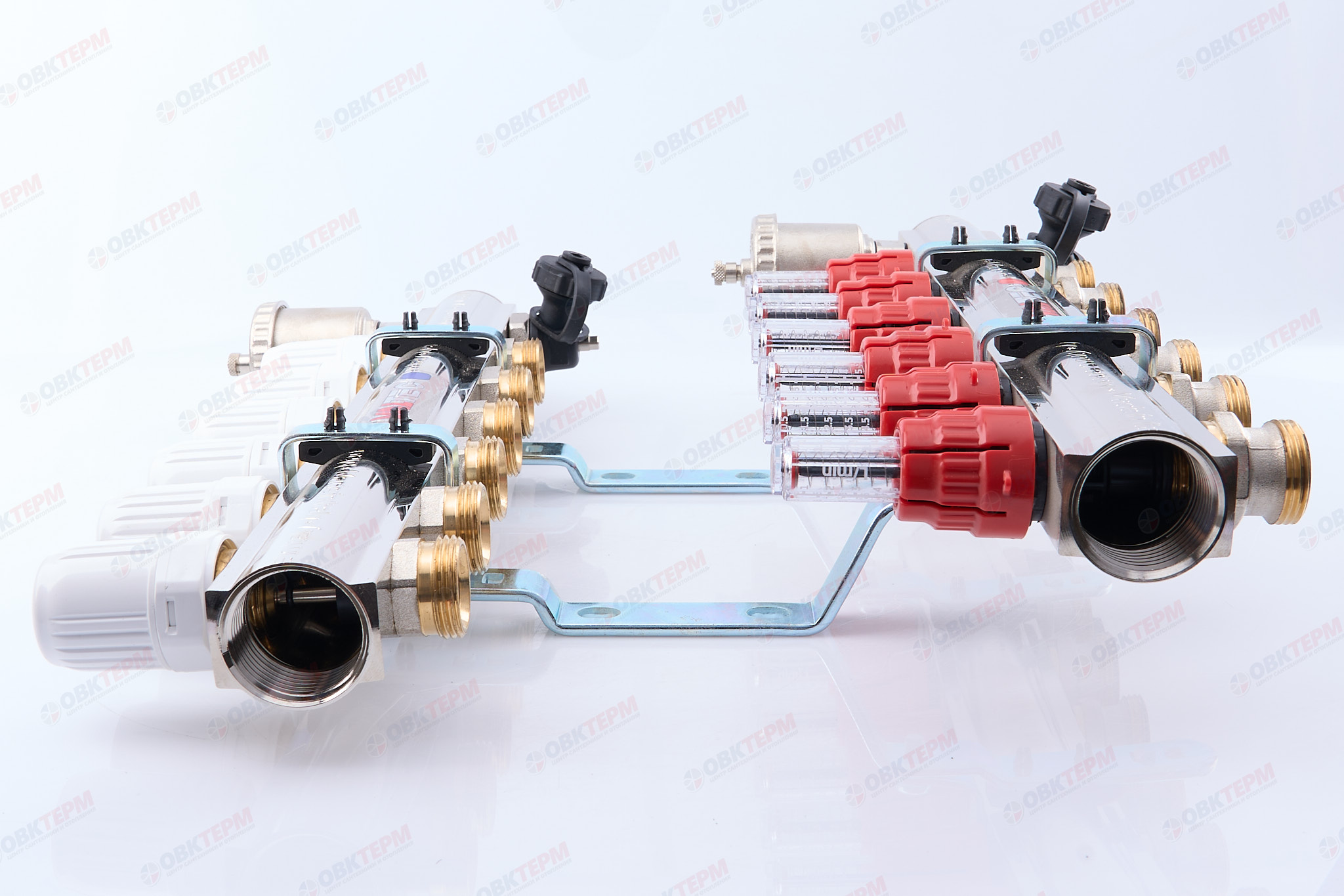 Коллект. группа  Valtec со встр. расход. в сборе  1*6 вых. Еврок.3/4 - миниатюра №8