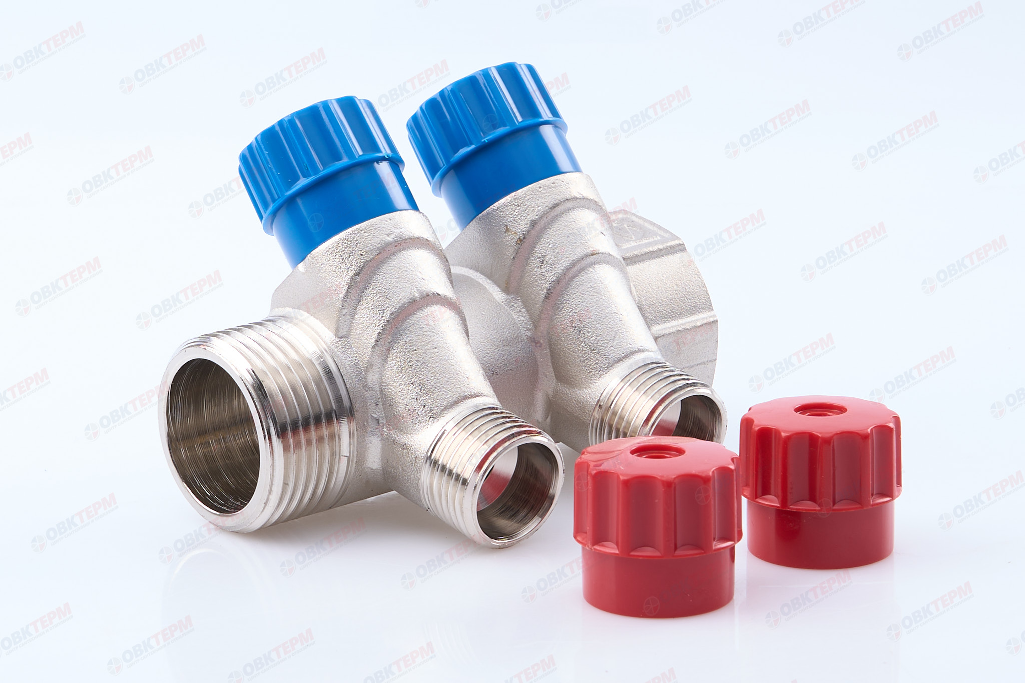 Коллектор  Valtec с регулир вентилями  1" * 2вых  1/2"нар   (1уп/24ящ) - миниатюра №10