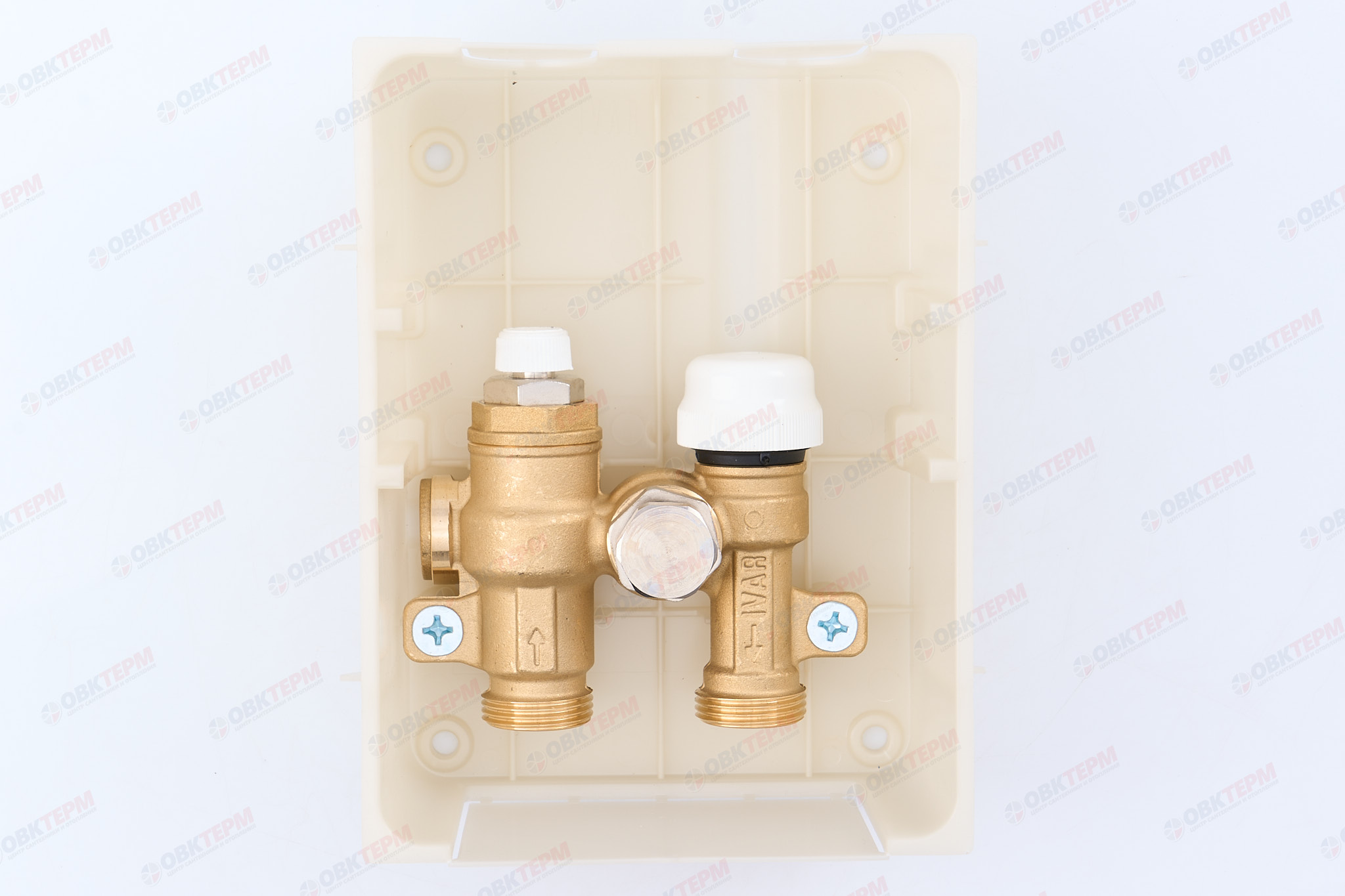 Терморегулирующий монтажный комплекс  Valtec IC-BOX 5   (1уп/16ящ) - Изображение №1