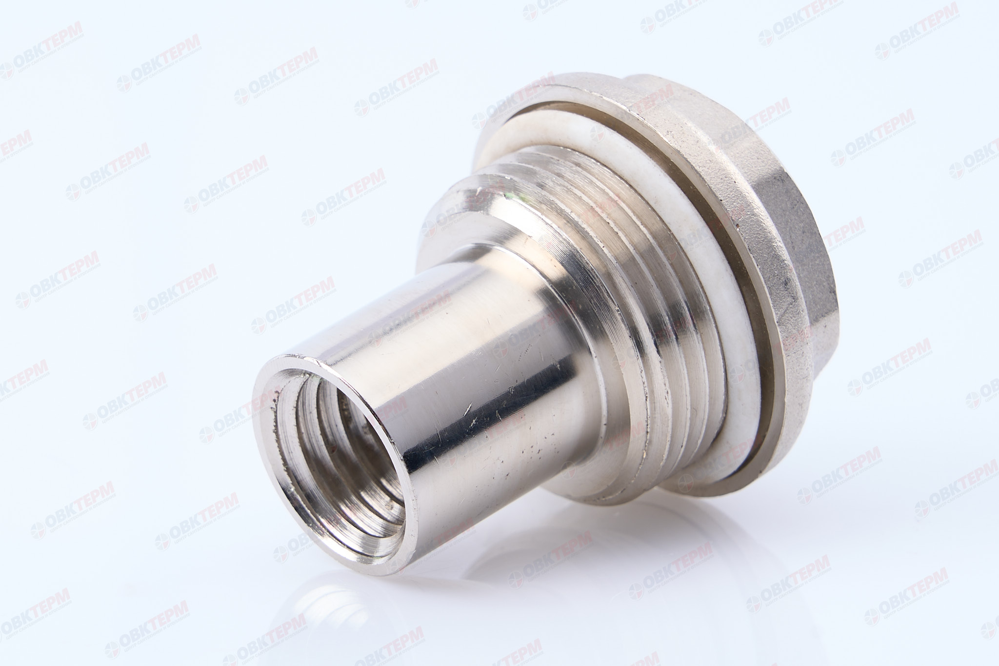 Удлинитель потока для радиаторов лев. 1/2"  Valtec  (5уп/80ящ) - Изображение №1
