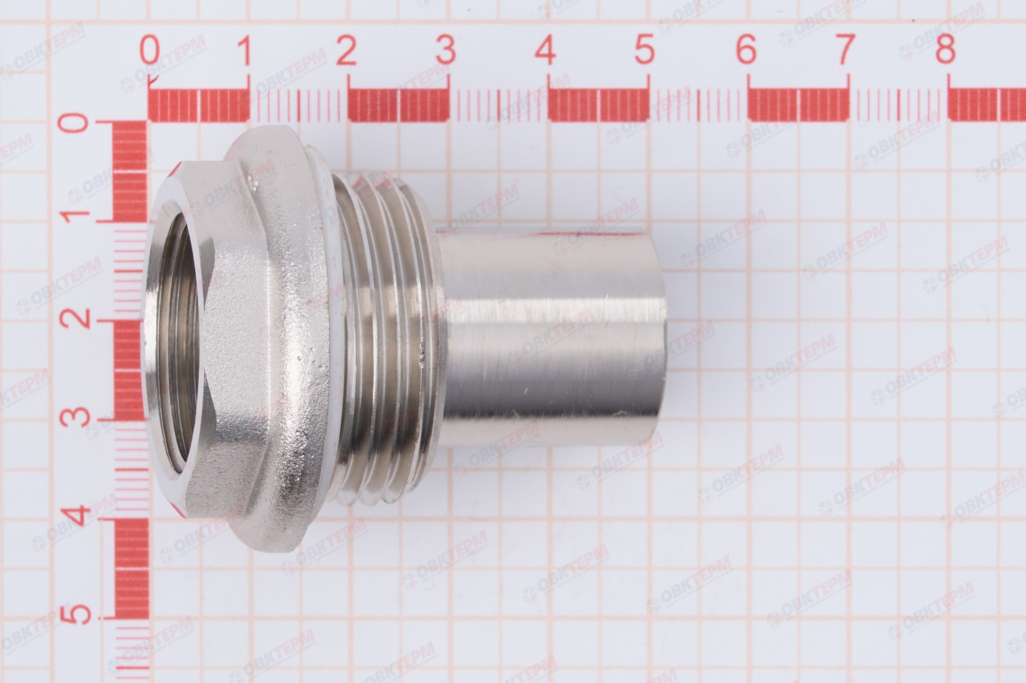 Удлинитель потока для радиаторов прав. 3/4"  Valtec  (5уп/80ящ) - миниатюра №9
