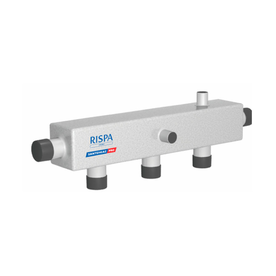 Коллектор распределительный RISPA К60-4В / DIAL STEEL KK 4х60 - Изображение №1