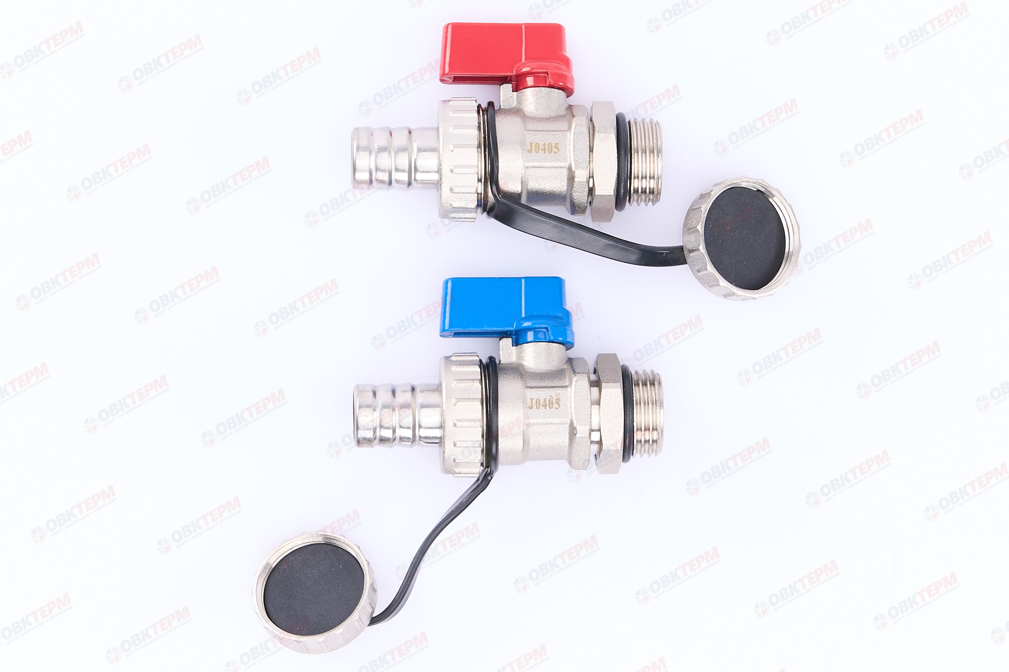 Дренажный кран для кол-ра TIM  (син+кр)   (1шт/50ящ) - Изображение №3