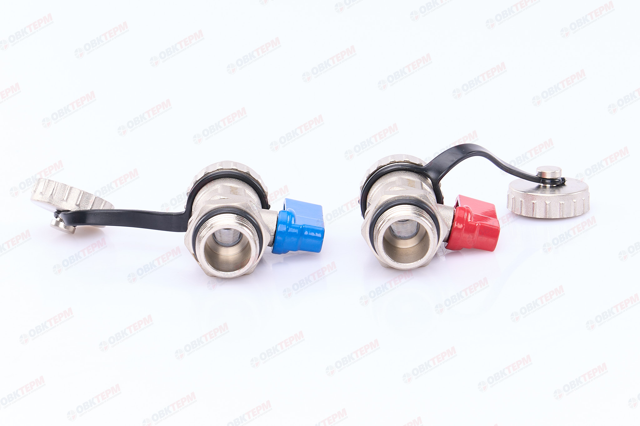 Дренажный кран для кол-ра TIM  (син+кр)   (1шт/50ящ) - Изображение №4