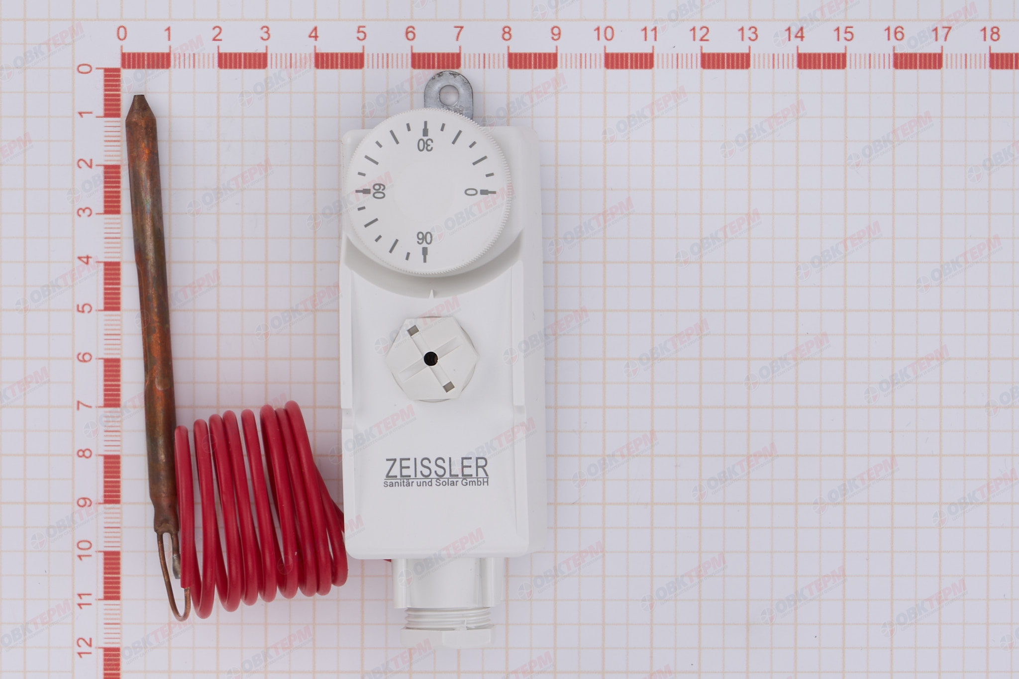 Термостат накладной с датчиком TIM   (1шт/50ящ) - миниатюра №6
