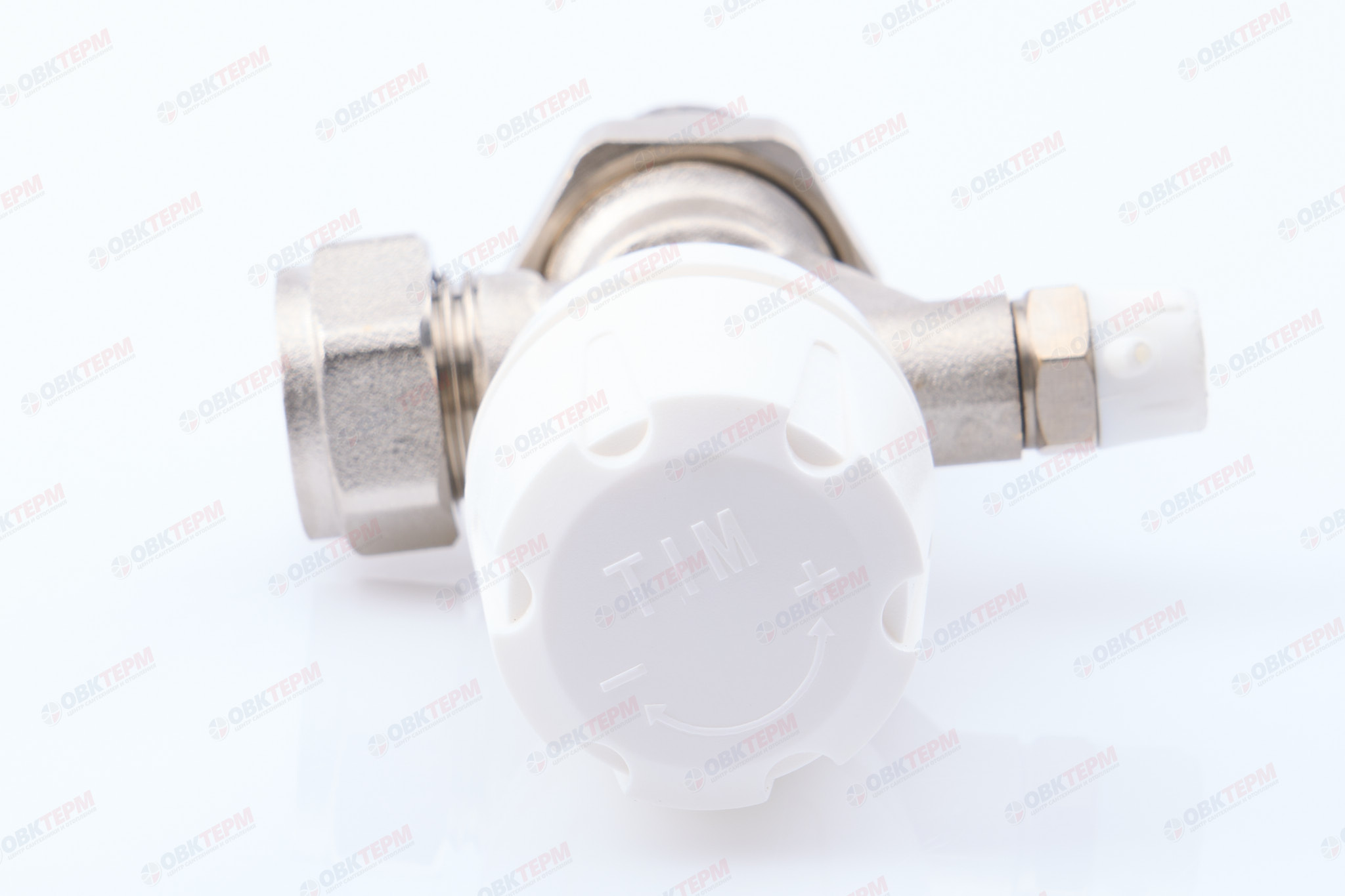 Кран рад.   под  термоголовку угл с осевым упр. и воздухоотв 1/2 TIM   (1шт/40ящ) - миниатюра №7