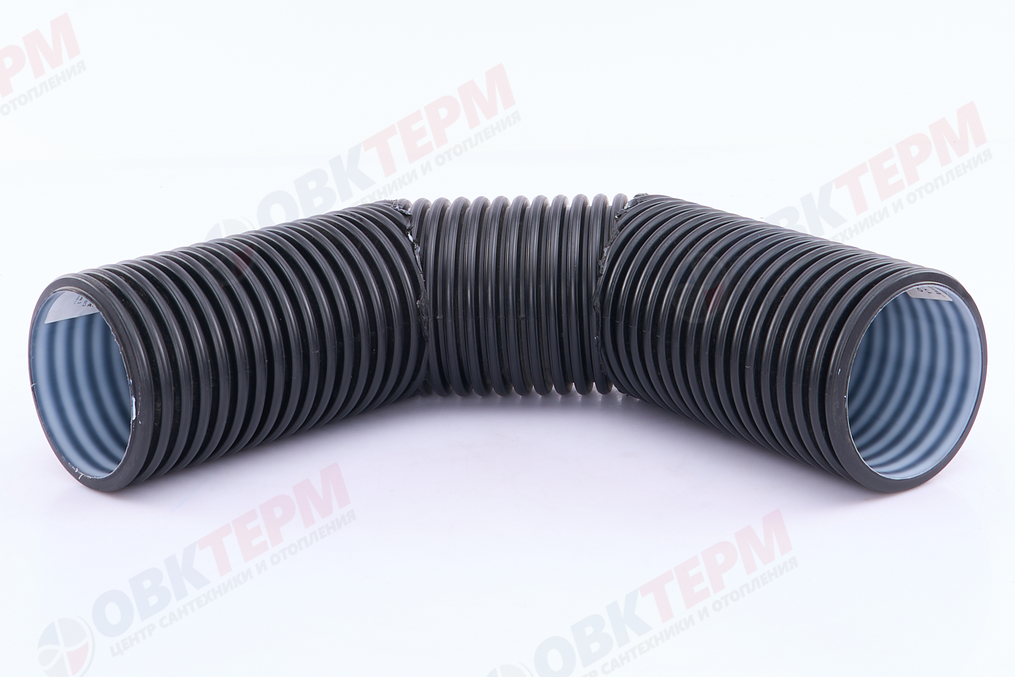 Отвод  КОРСИС DN/OD  110*  90*      SN 8 гоф - Изображение №4