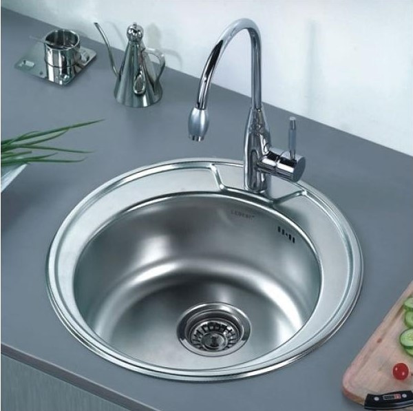 ZERIX мойка Z490-06-170D (decor) ВРЕЗНАЯ /сифон (10шт/ящ) - Изображение №2
