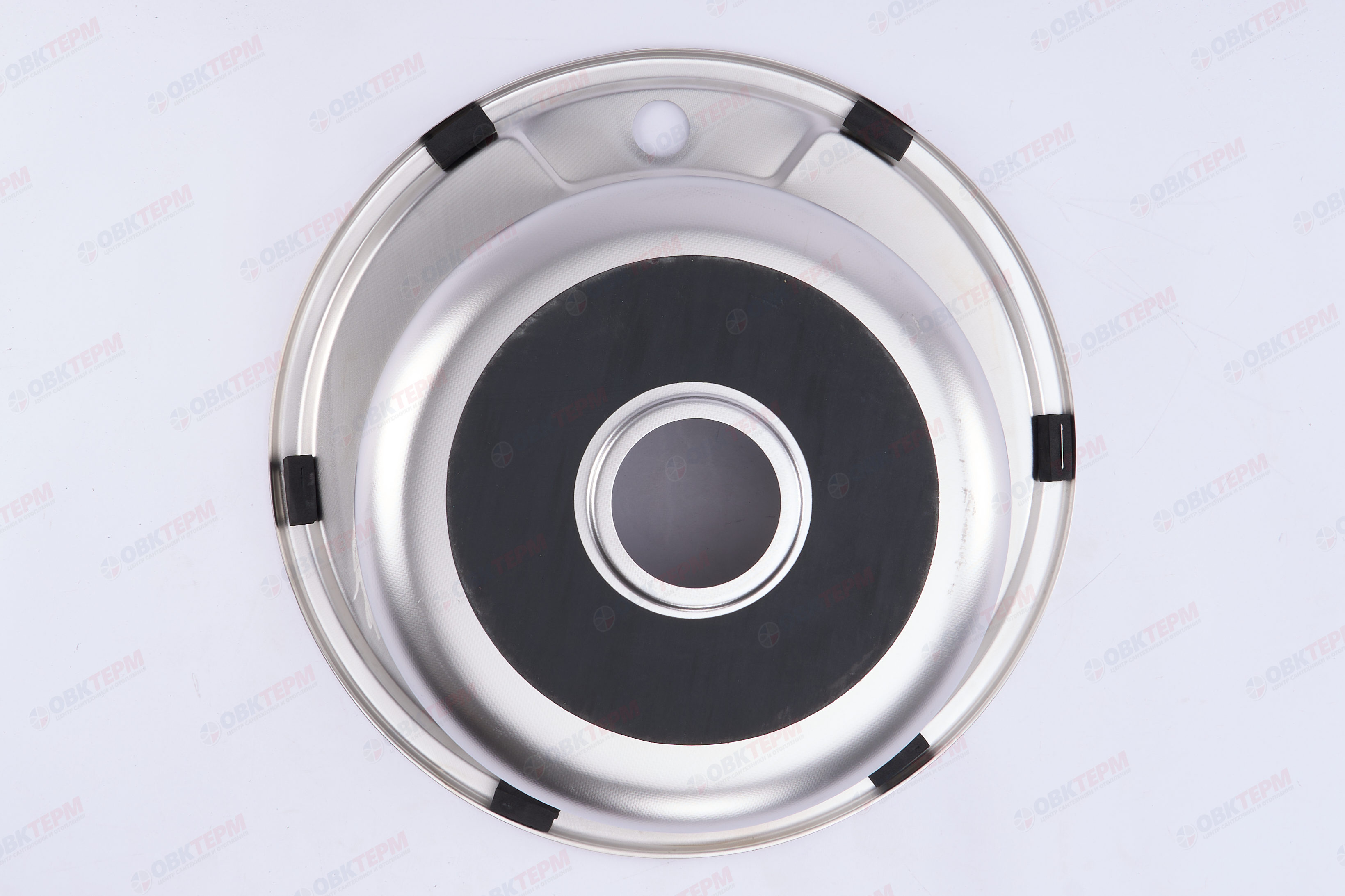 ZERIX мойка Z490-06-170D (decor) ВРЕЗНАЯ /сифон (10шт/ящ) - миниатюра №7