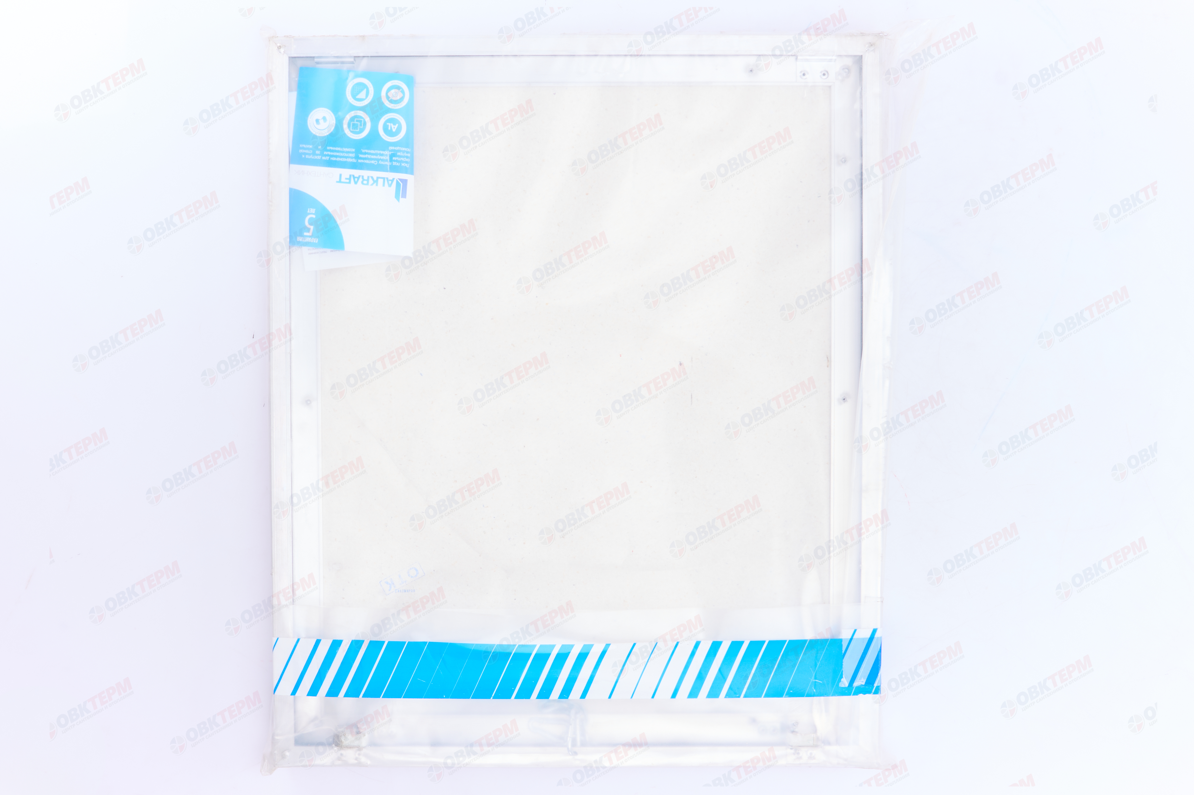 Люк под плитку "Сантехник" съемный Ш500*В600 ALKRAFT - миниатюра №8