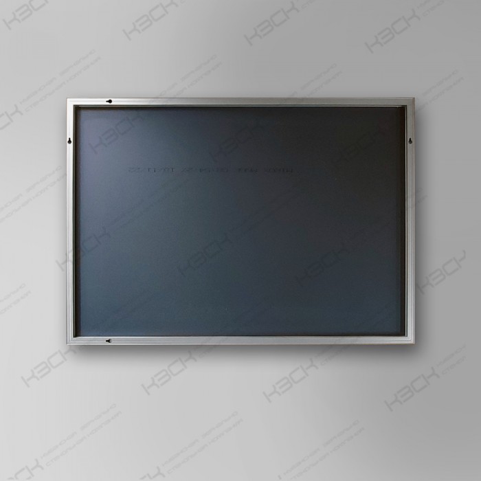 Зеркало  800х700 прямоугольное  с стальном алюм профиль, универс. крепл.КЗСК - миниатюра №5