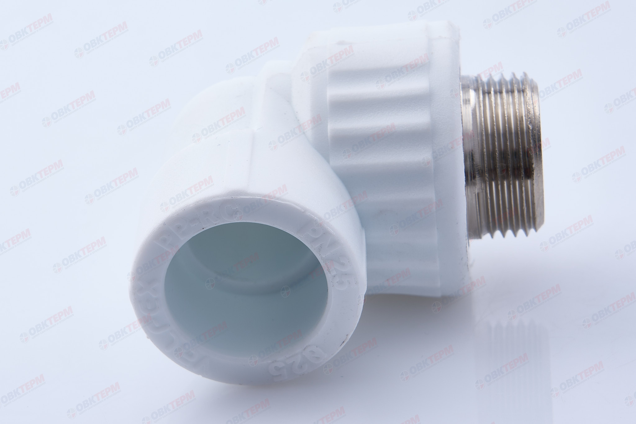 Угол с МРН  25 * 3/4"      (VALFEX)  белый  (75/15) - Изображение №4