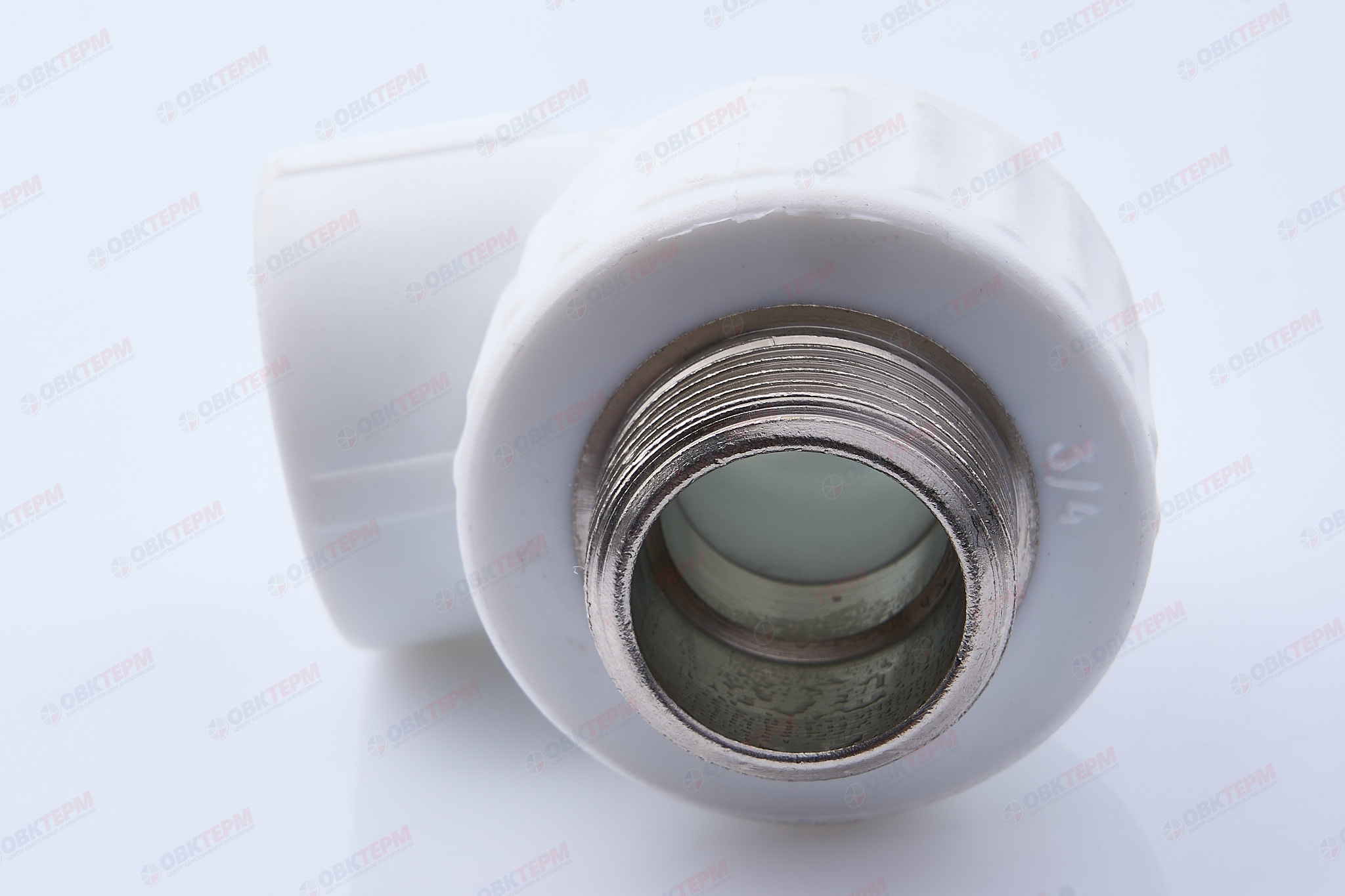 Угол с МРН  20 * 3/4"      (VALFEX)  белый  (75/15) - Изображение №3