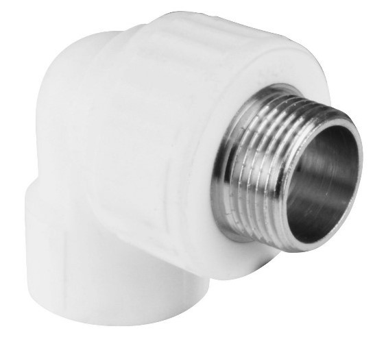 Угол с МРН  20 * 1/2"      (VALFEX)  белый  (125/25) - Изображение №2