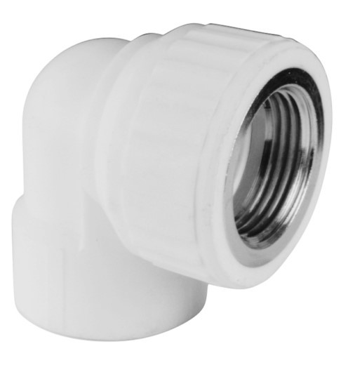 Угол с МРВ  20 * 3/4"      (VALFEX)  белый  (80/20) - Изображение №2