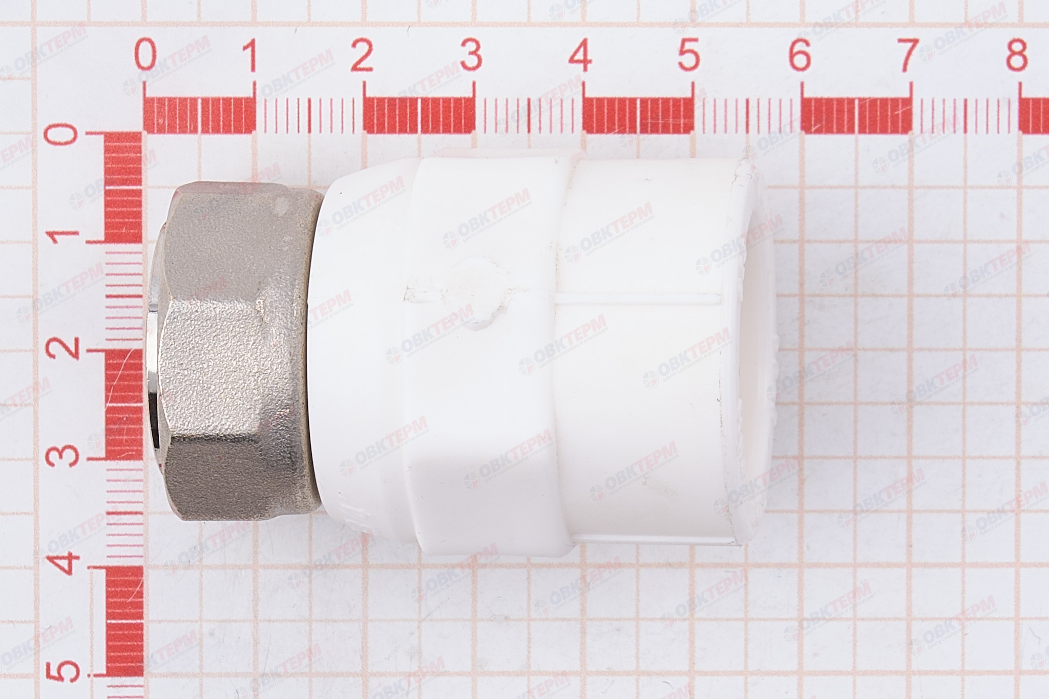 Соединитель с накидной гайкой 25*3/4     (Valtec )   (10шт) - миниатюра №12