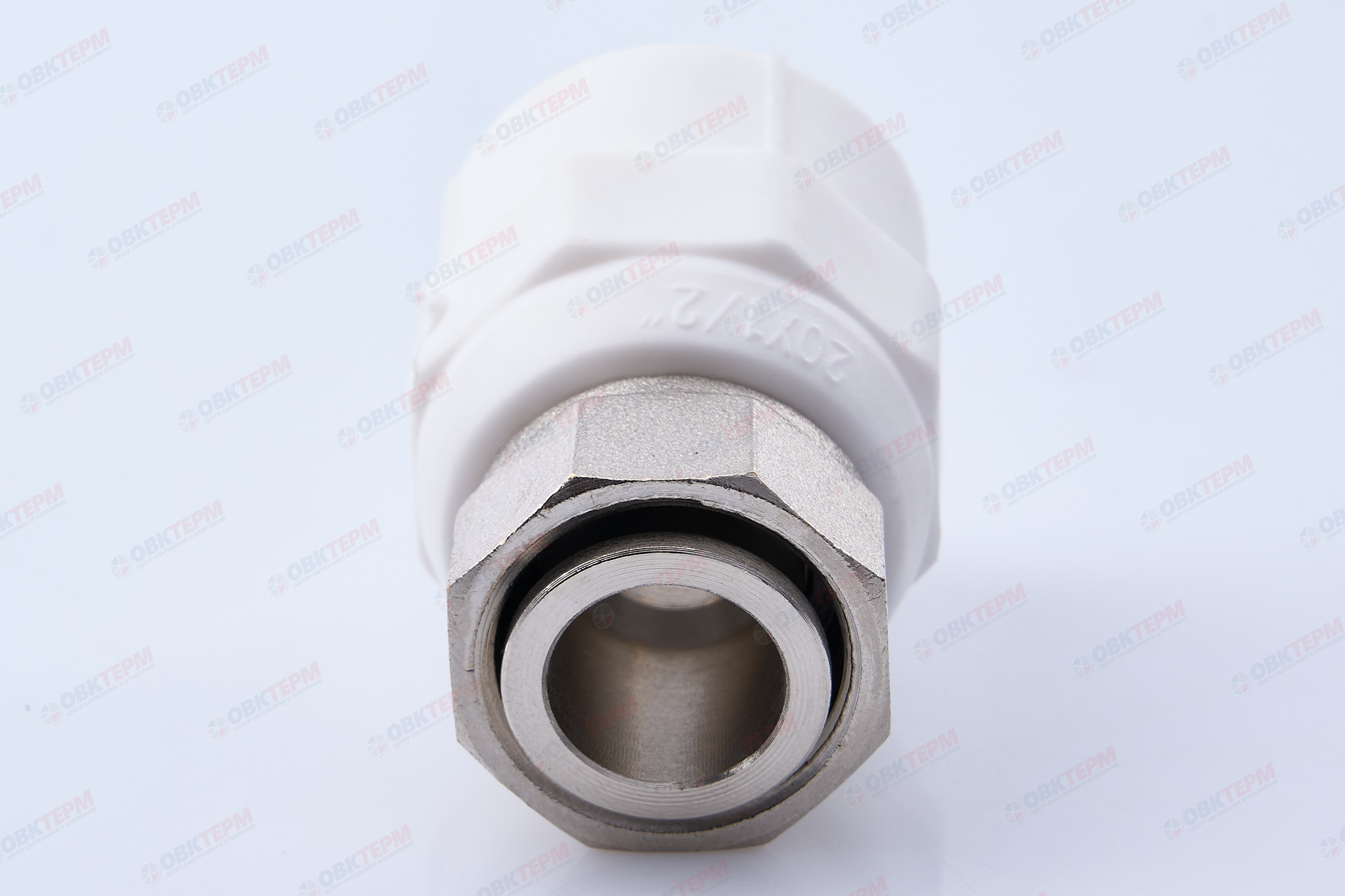 Соединитель с накидной гайкой 20*1/2     (Valtec )   (10шт/400ящ) - миниатюра №9