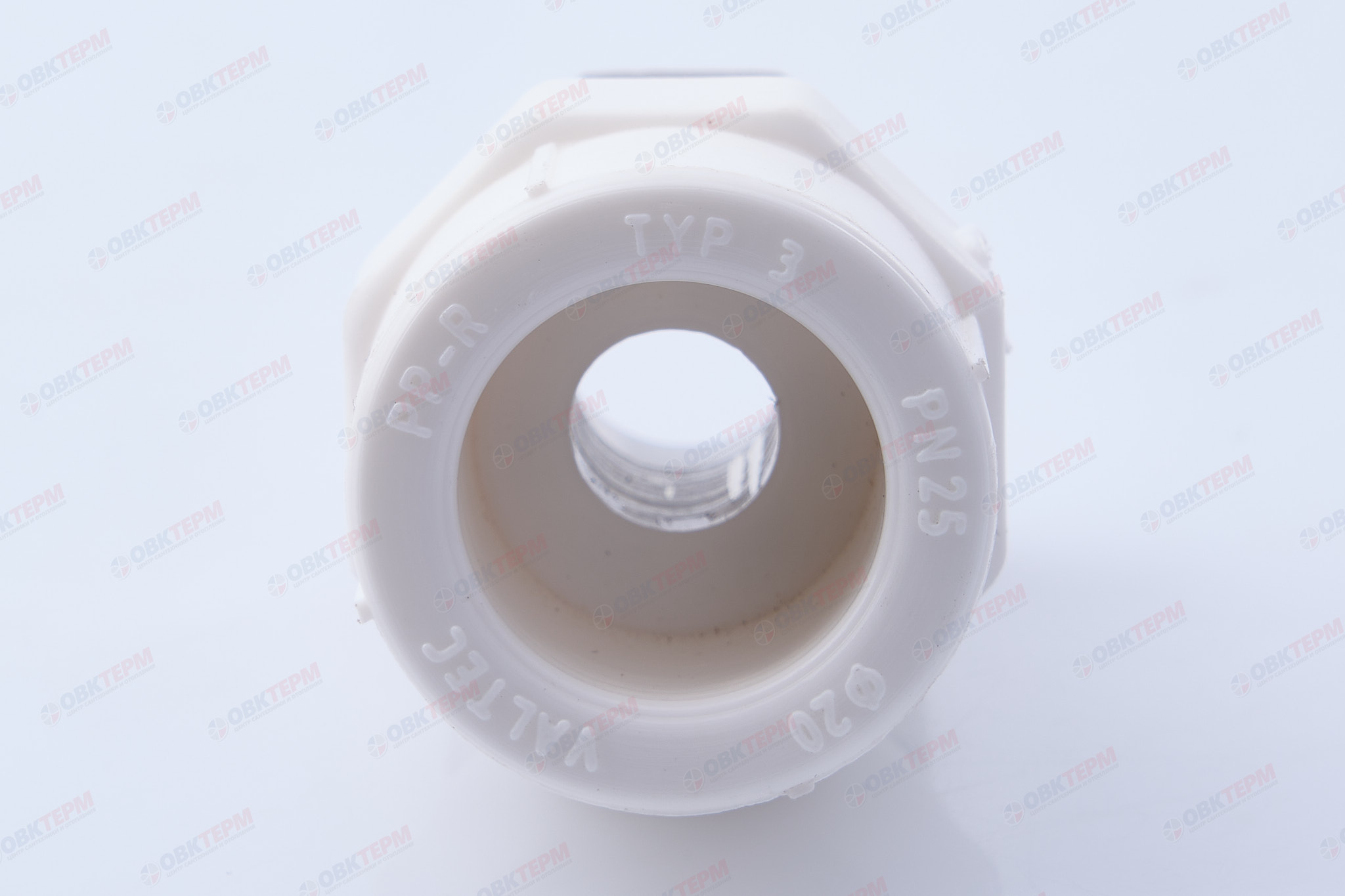 Соединитель с накидной гайкой 20*1/2     (Valtec )   (10шт/400ящ) - миниатюра №11