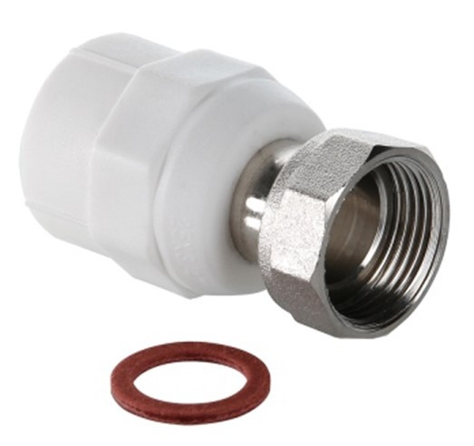 Соединитель с накидной гайкой 20 * 3/4  (  Eurokonus )    (Valtec )   (10шт) - миниатюра №8