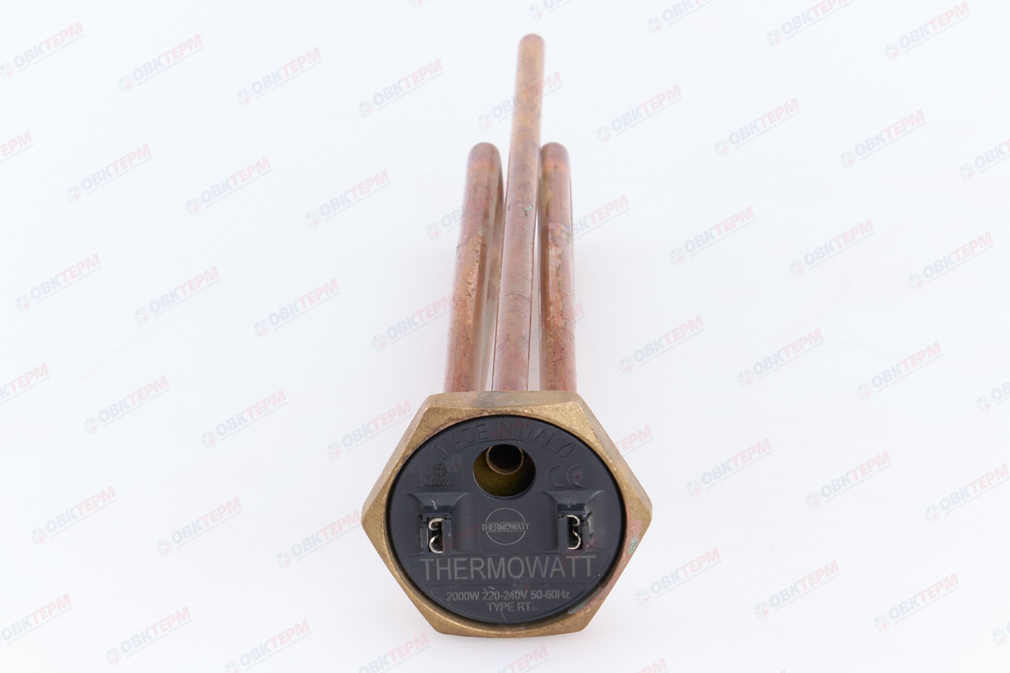 Т26-3 Тэн Thermowat (RECO) 2 кВт гнутый, на резьбе 1 1/4", под анод R182251 - миниатюра №3