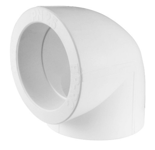 Угол  90*  25             (VALFEX)  белый  (200/50) - Изображение №2