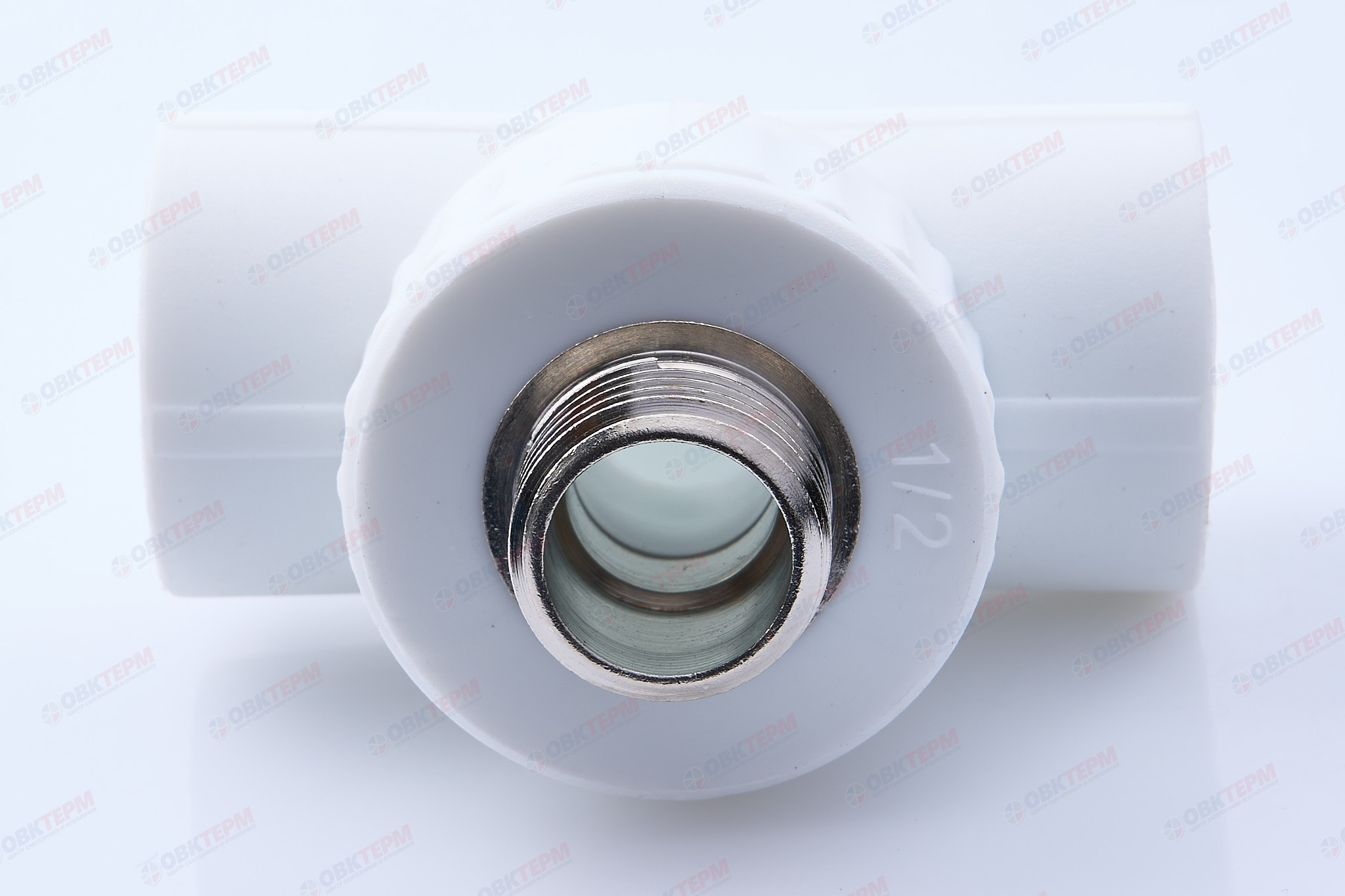 Тройник с МРН  25 * 1/2"      (VALFEX)  белый  (60/15) - Изображение №3