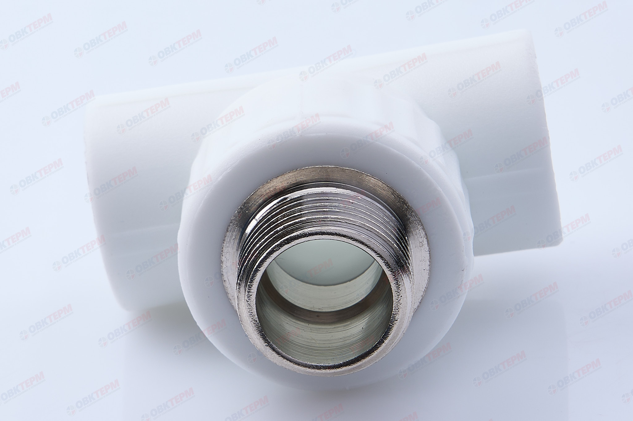 Тройник с МРН  20 * 1/2"      (VALFEX)  белый  (100/25) - Изображение №4