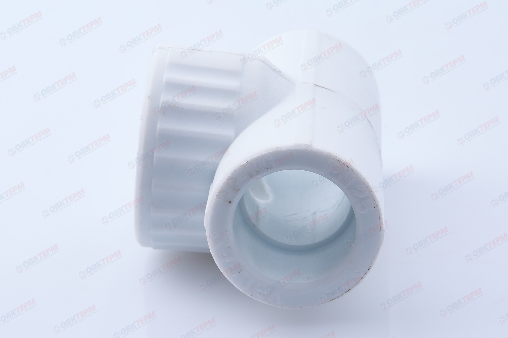 Тройник с МРВ  25 * 3/4"      (VALFEX)  белый  (45/15) - миниатюра №4