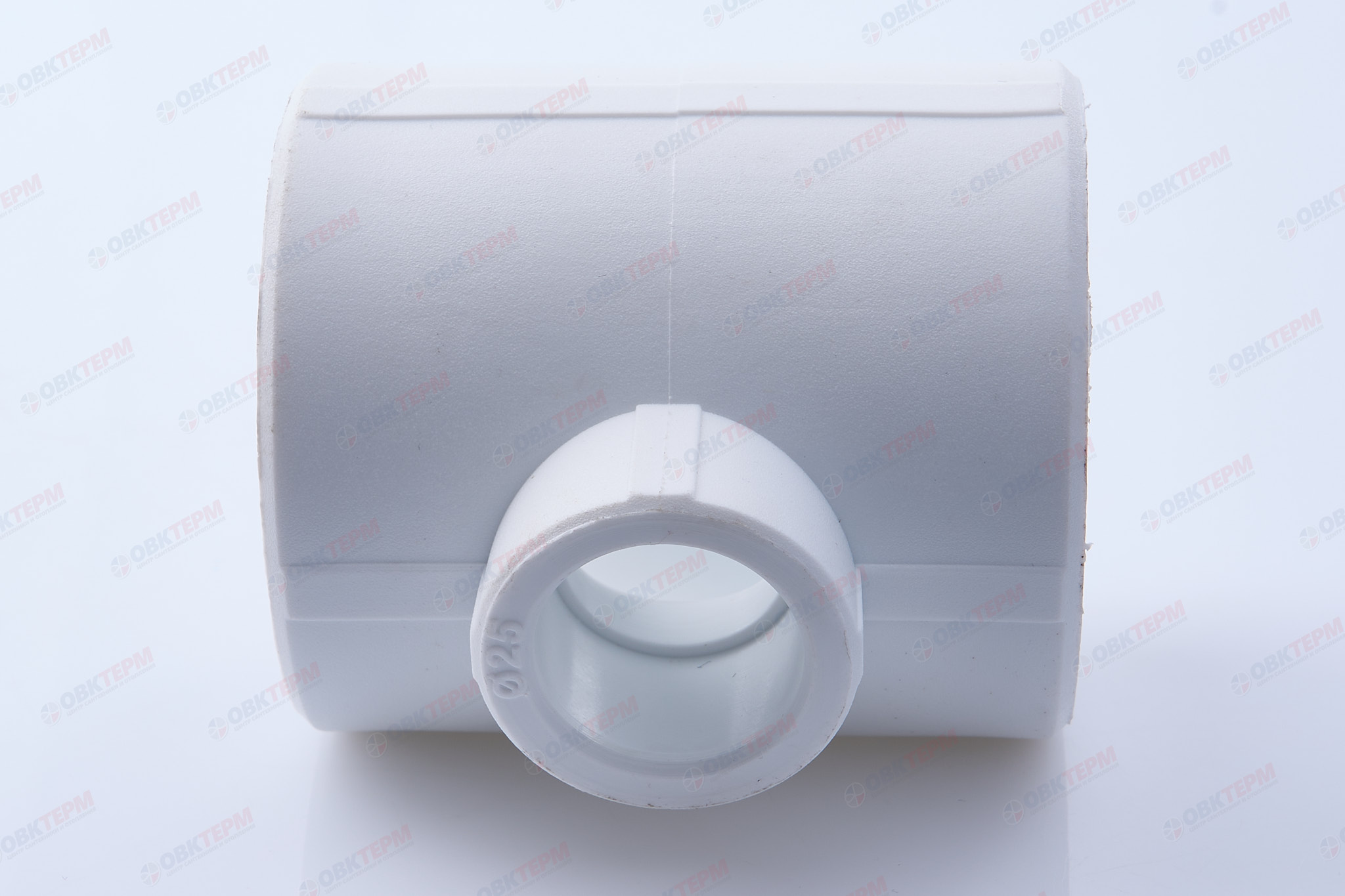 Тройник  50*25*50      (VALFEX)  белый  (40/10) - Изображение №4