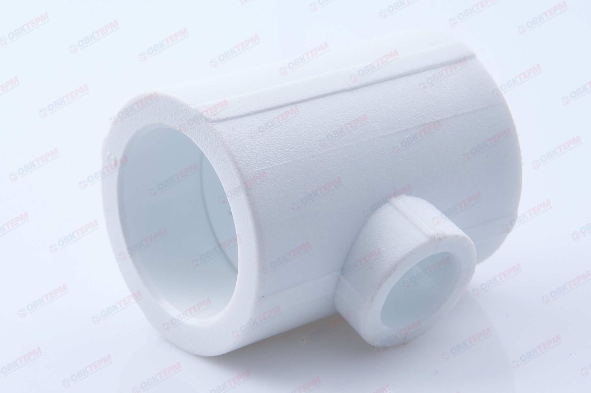 Тройник  40*20*40      (VALFEX)  белый  (60/15) - Изображение №1