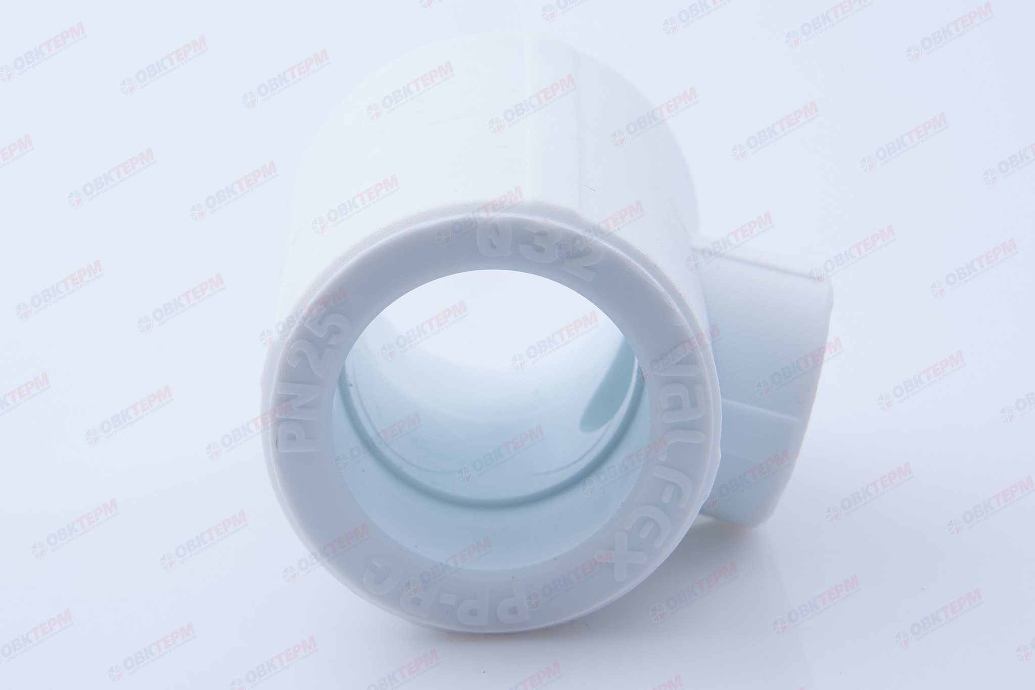 Тройник  32*20*32      (VALFEX)  белый  (100/25) - Изображение №4