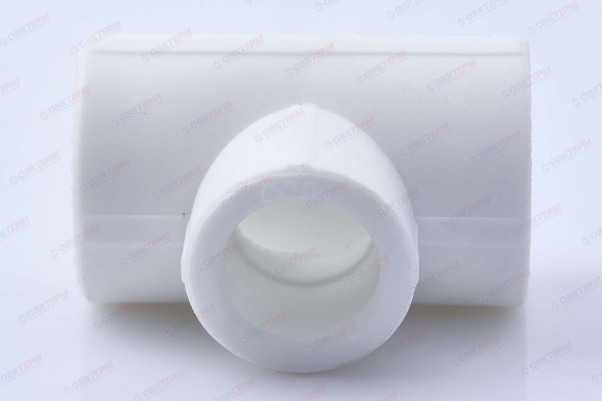 Тройник  25*20*25      (VALFEX)  белый  (200/40) - Изображение №3