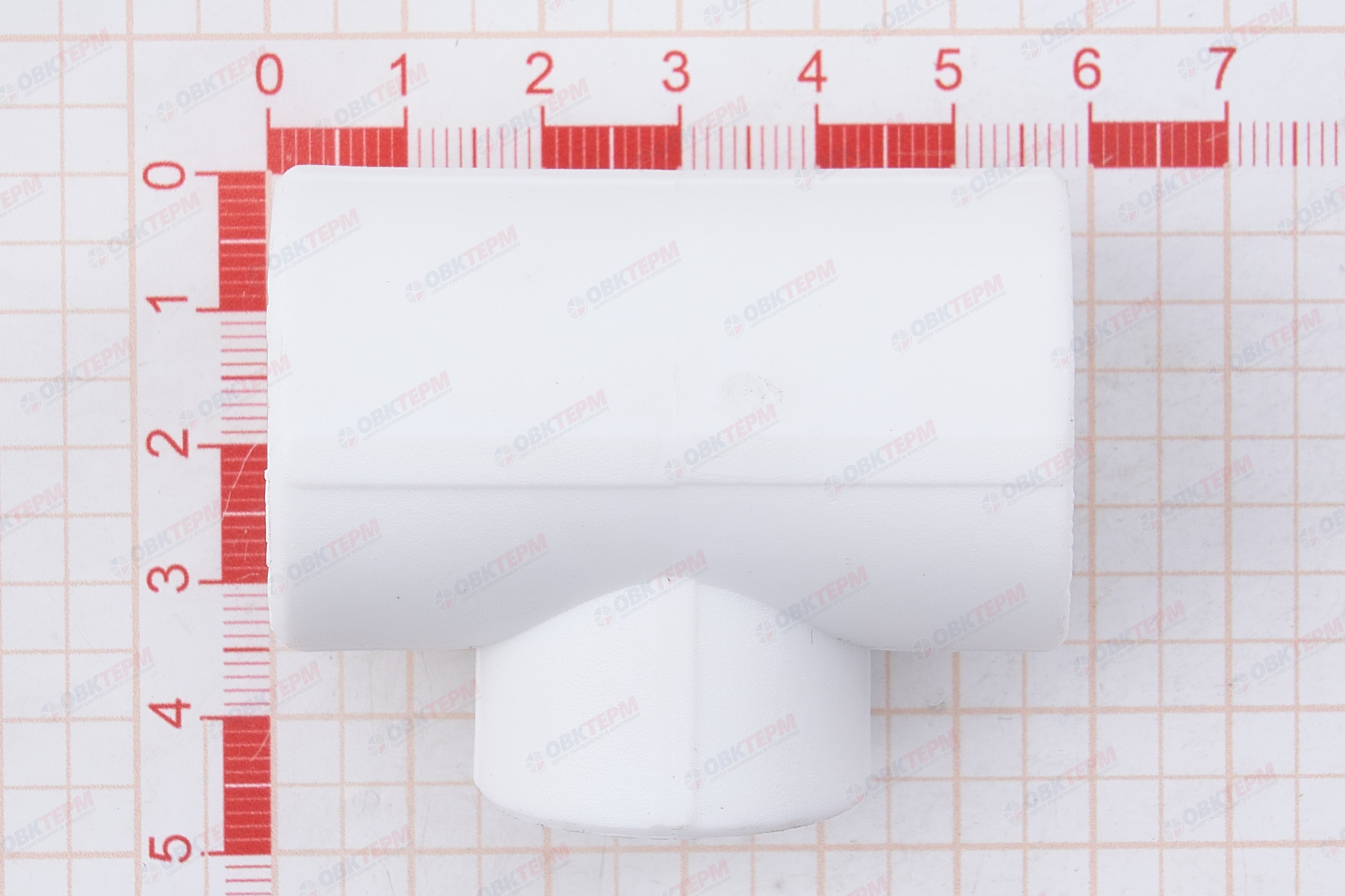 Тройник  25*20*25      (VALFEX)  белый  (200/40) - Изображение №5