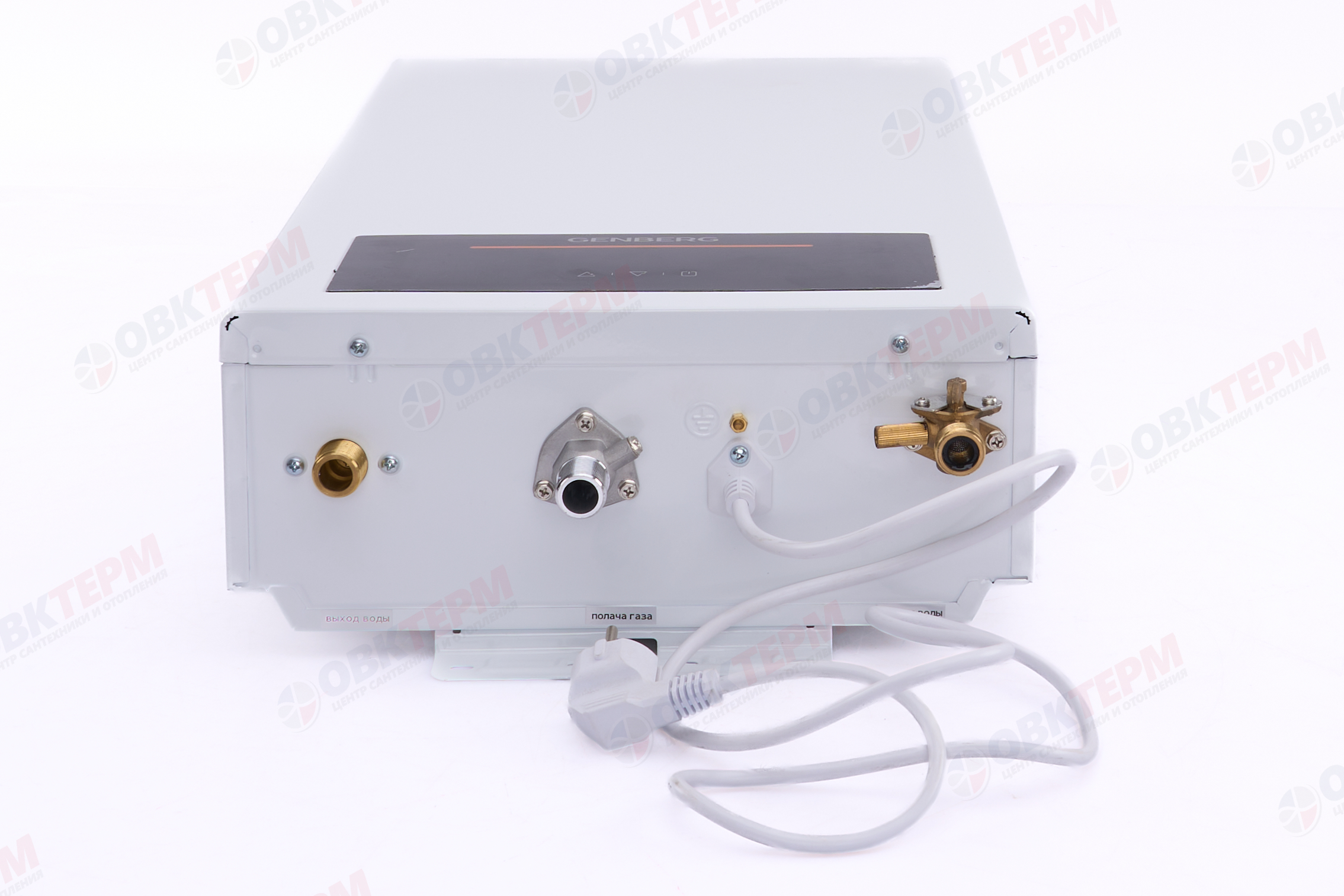 Колонка газовая  GENBERG 710.01  Turbo Max  12л. БЕЛАЯ (c трубой)  (Закрытая камера сгорания) - Изображение №4