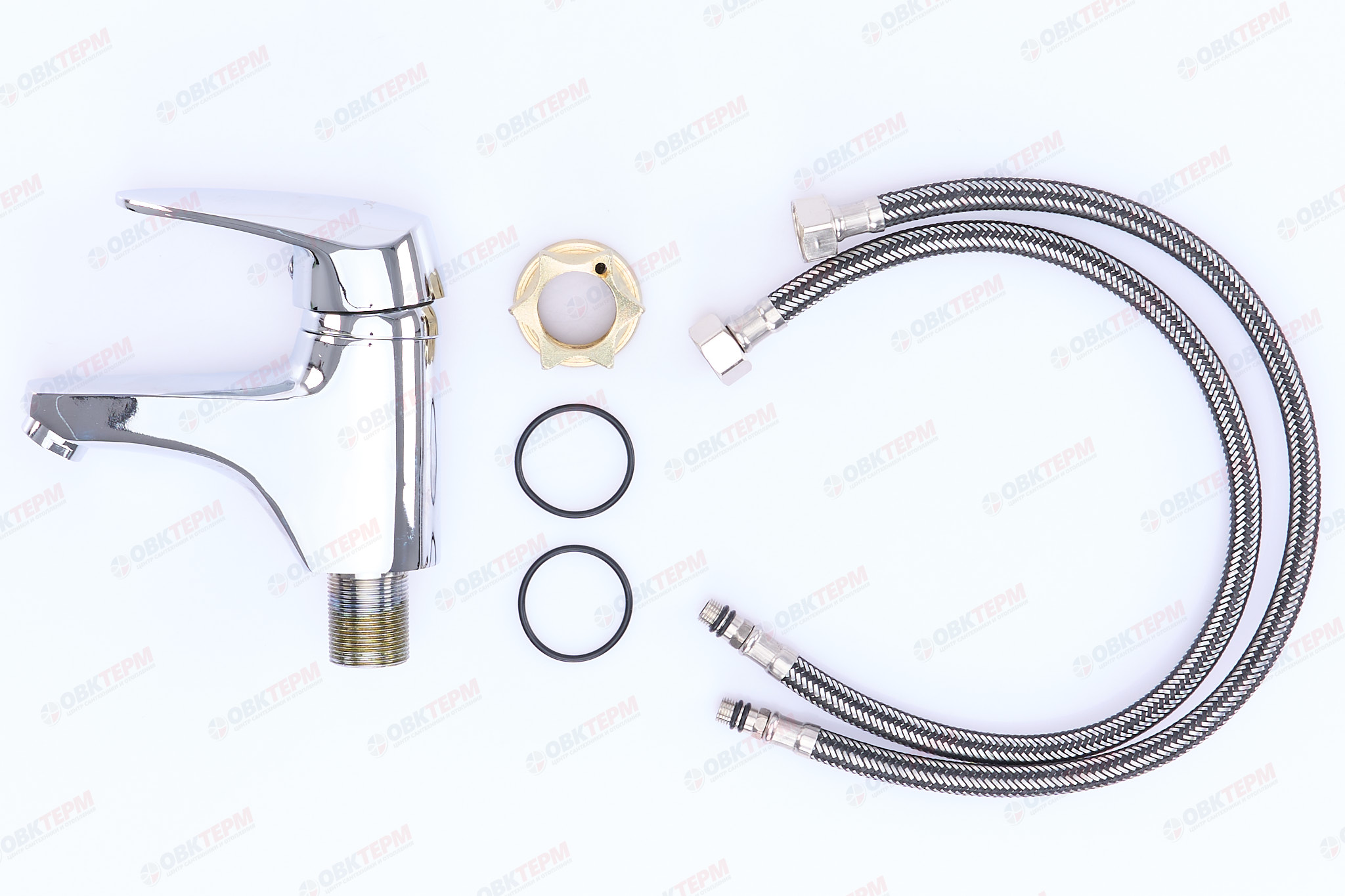 Смеситель д/умывальника ZERIX BIT-A 270 Ø40 ГАЙКА (10 шт/ящ) - Изображение №4