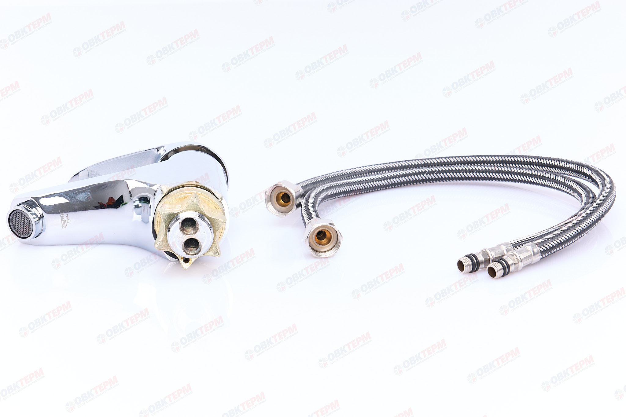 Смеситель д/умывальника ZERIX BIT-A 270 Ø40 ГАЙКА (10 шт/ящ) - Изображение №5