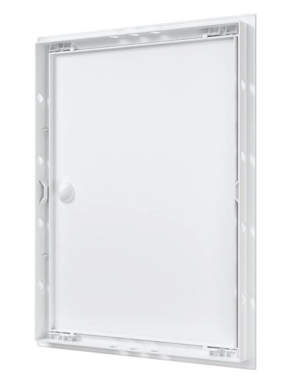 Люк ревизионный EVECS ЛР фланец 296*396, ручка 318*418 пластик Эра - Изображение №4