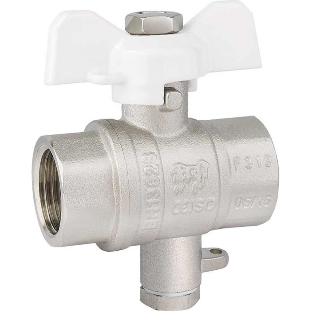 Кран шаровый     TIM      1/2" ВВ   бабочка с подкл датч М10   (60/15 шт) - Изображение №2