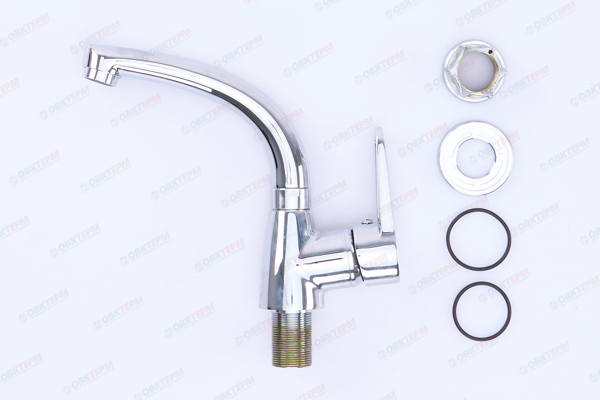 Смеситель д/кухни MIXXUS ELBA 201 (NUT) /без подводки Ø35 (12шт/ящ) - миниатюра №3