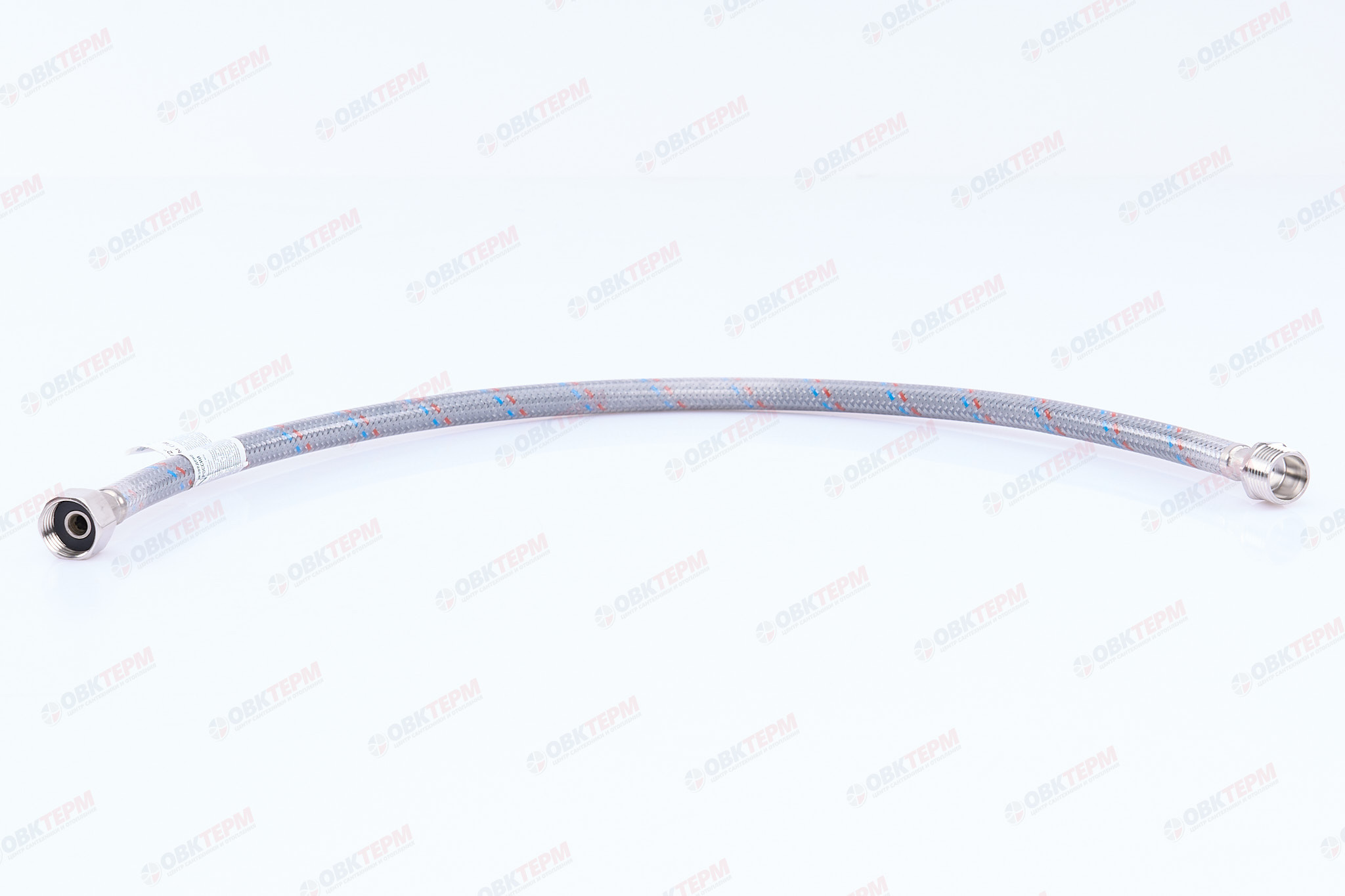 Шланг    1/2"х1/2" ВН, в силикон.обмотке    60 см  "OVERCON"   (100шт/ящ) - Изображение №2