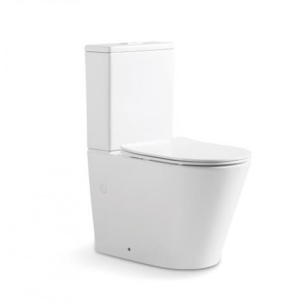 Унитаз-компакт OVO DONATO SC, ультратонкое, дюропласт, прям. выпуск* - Изображение №1