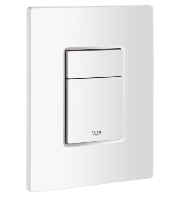 Панель смыва для инсталляции GROHE Skate Cosmopolitan белый матовый 38732WHITE - Изображение №1