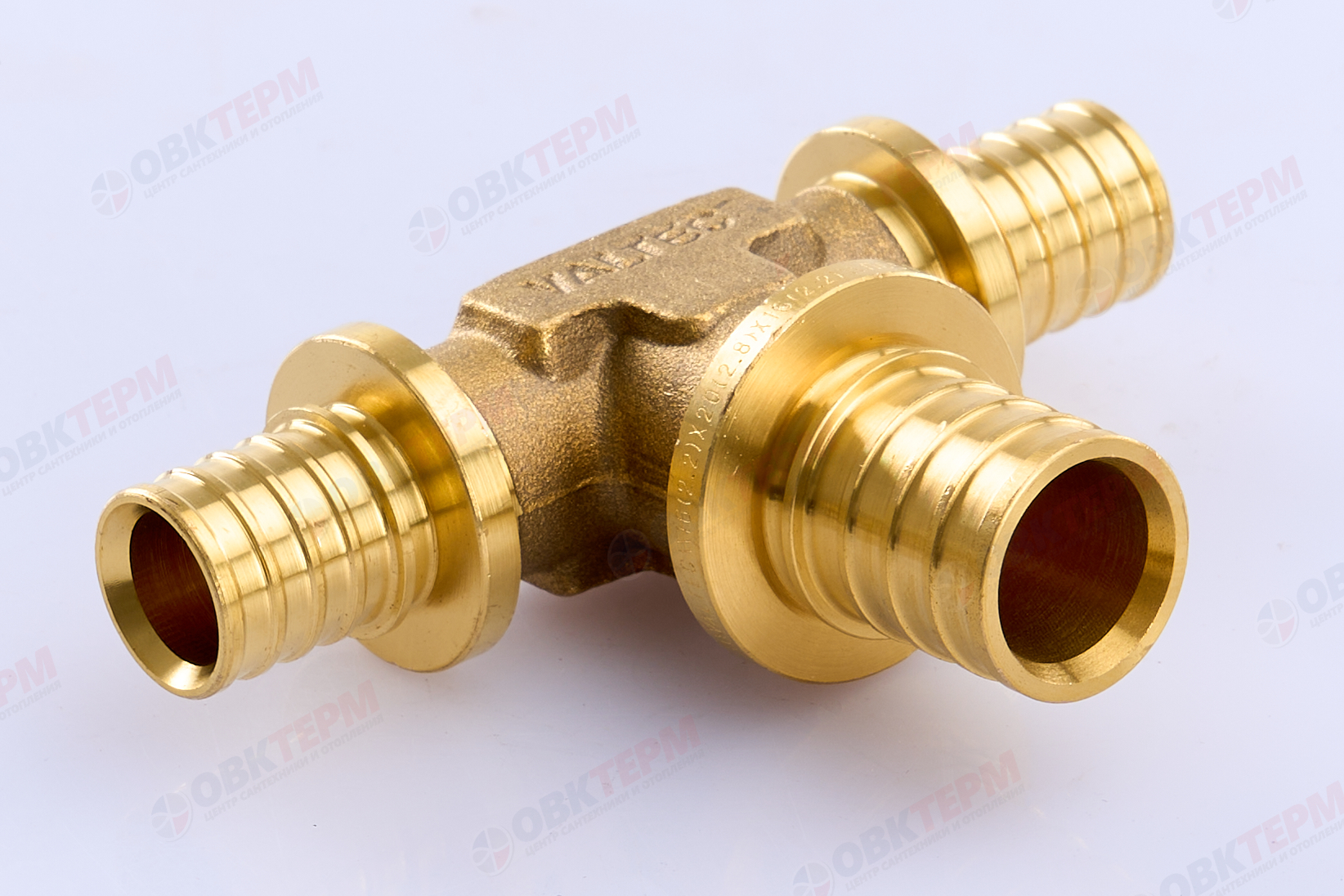 Тройник надвижной 16(2,2) х 20(2,8) х 16(2,2)    VALTEC  (75/5) - Изображение №1